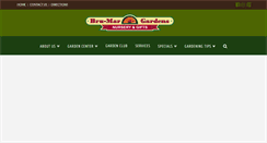 Desktop Screenshot of brumargardens.com